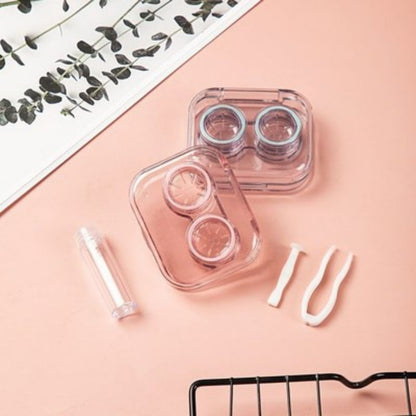 Pekanbaru Travelkit Softlens Lengkap Kotak Softlens Transparan Premium