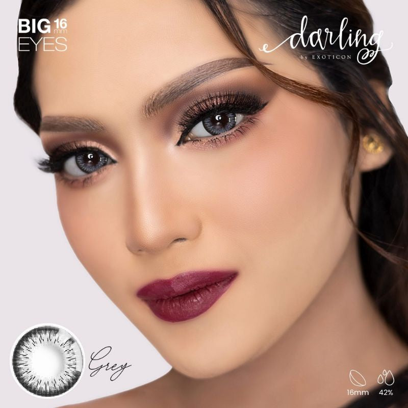 Pekanbaru Softlens Darling By X2 Big Eyes 16Mm Normal /Minus