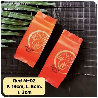 Pekanbaru Plastik Seal Nastar Taiwan Berbagai Motif Per Pack