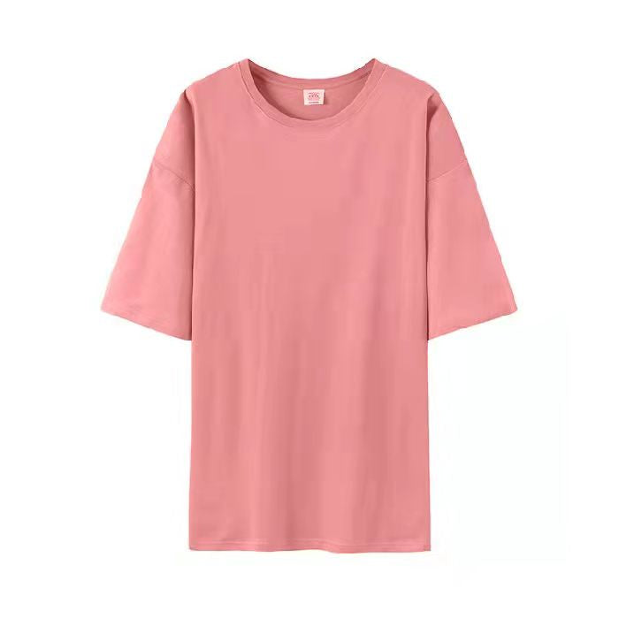Kaos Polos 100% Cotton Kaos Lengan Pendek Simple Tanpa Gambar Warna Warni Colorful Plain T-shirt Kaos Couple Teman Pacar Keluarga Sahabat Unisex Kaos Oversize Berkualitas Unisex Korean Style