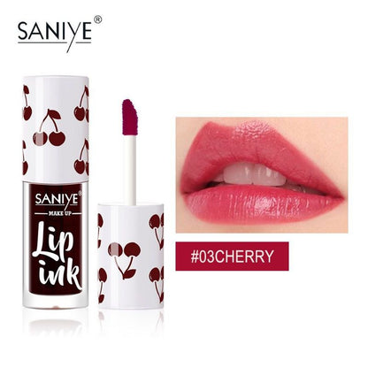 Pekanbaru Saniye【Bpom】Liptint Lip Cream Matte 3 Warna Lipstick Cair Tahan Lama Anti Air Lip