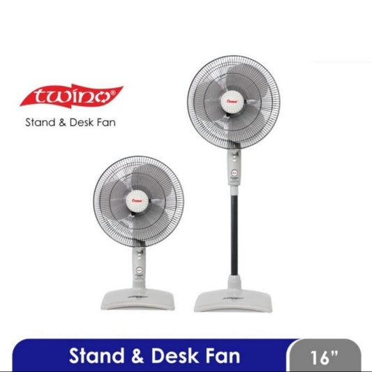 Pekanbaru Kipas Angin Cosmos Twino 16 Sn 2 In 1 / Stand Fan Cosmos 16Sn