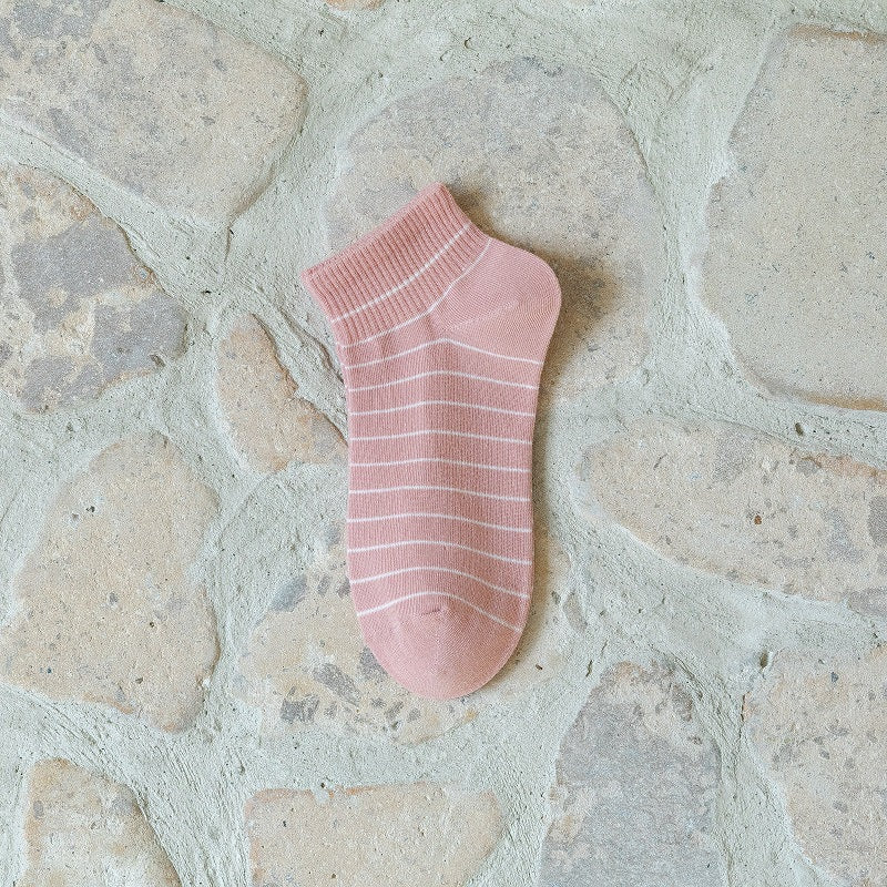 Kaos Kaki Pink Square Kotak Women Socks Import Kaos Kaki Catur Berkualitas Kaus Kaki Pendek Lembut Korean Style