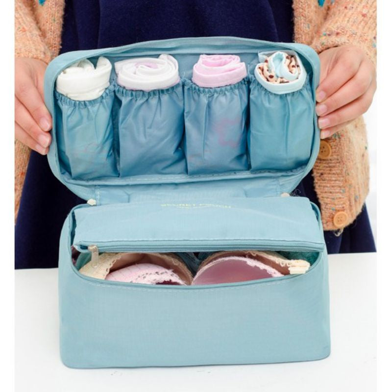 Pekanbaru Tas Pakaian Dalam /Bh Underwear Pouch Organizer Bag Travel Bra
