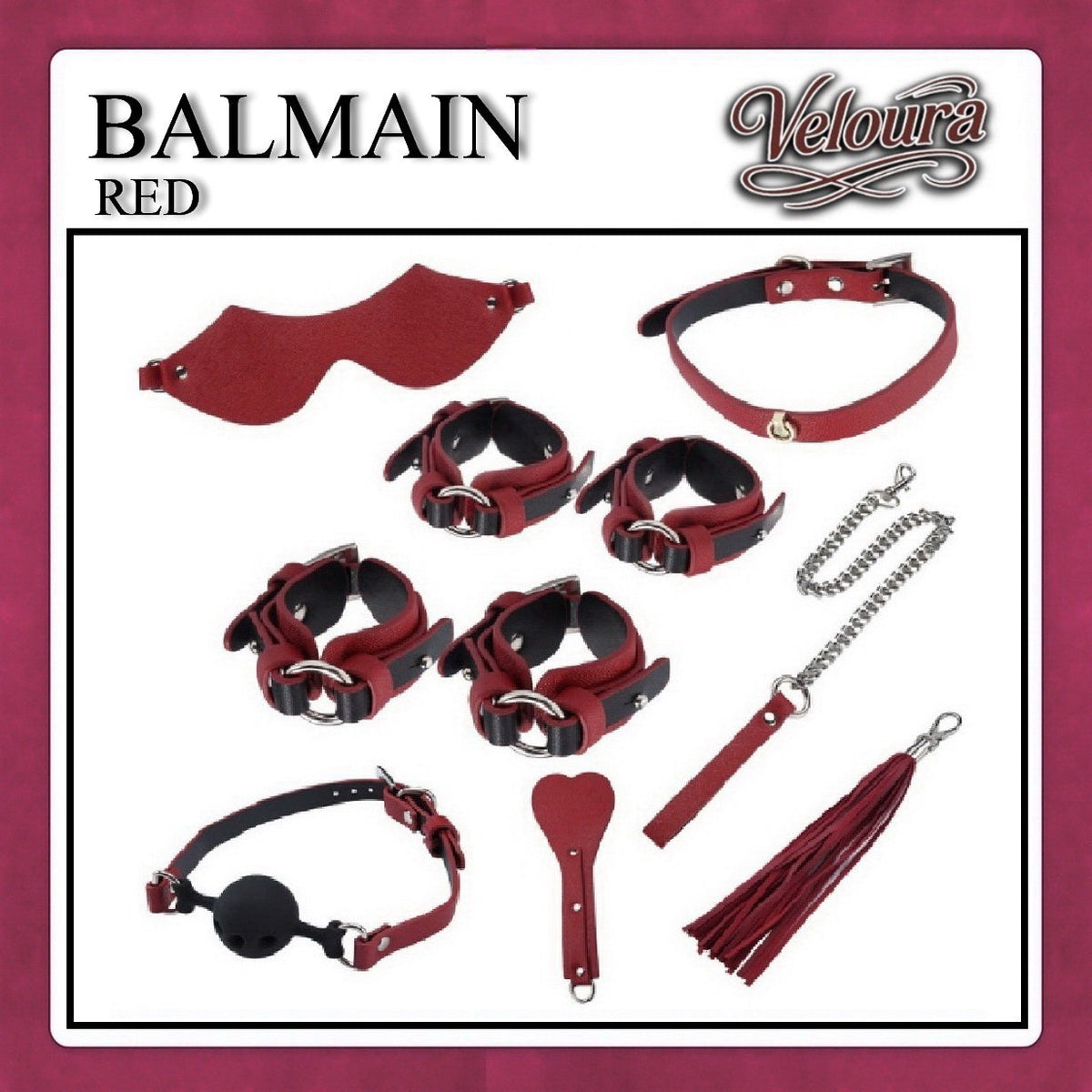 Pekalongan Midnight Set Premium BDSM Fashion Toys BALMAIN