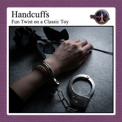 Pekalongan Midnight Handcuffs - Borgol Classic Manacle Steel