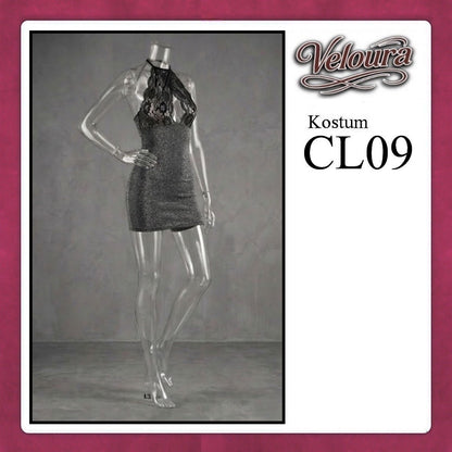 Pekalongan Veloura Sexy Lingerie Pakaian Wanita Dress Malam Kostum Tema Seksi Lady - CL09