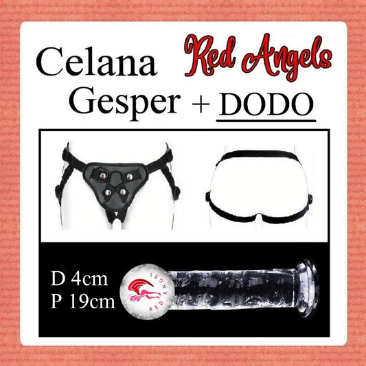 Pekalongan Celana Gesper Famale + Dildo Ukuran C