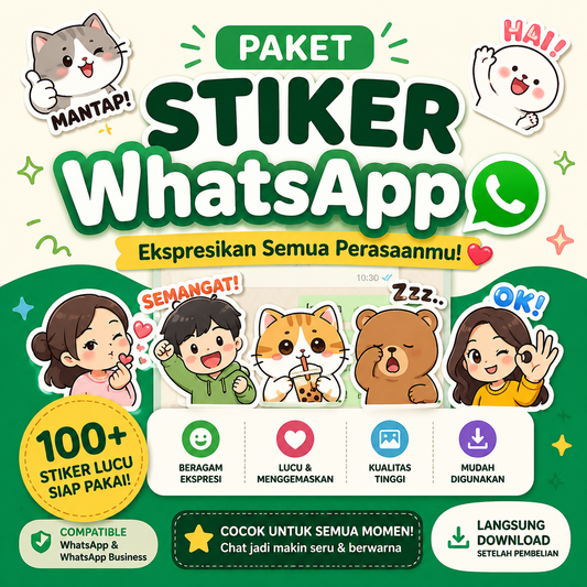 Pekanbaru Paket Stiker WhatsApp