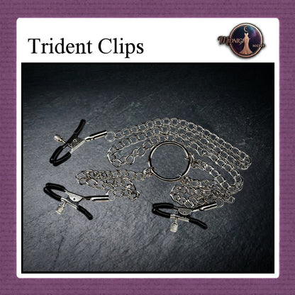 Pekalongan Midnight Clip - Trident 3 Way Nipple Clips Aksesoris BDSM