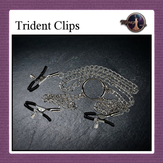 Pekalongan Midnight Clip - Trident 3 Way Nipple Clips Aksesoris BDSM