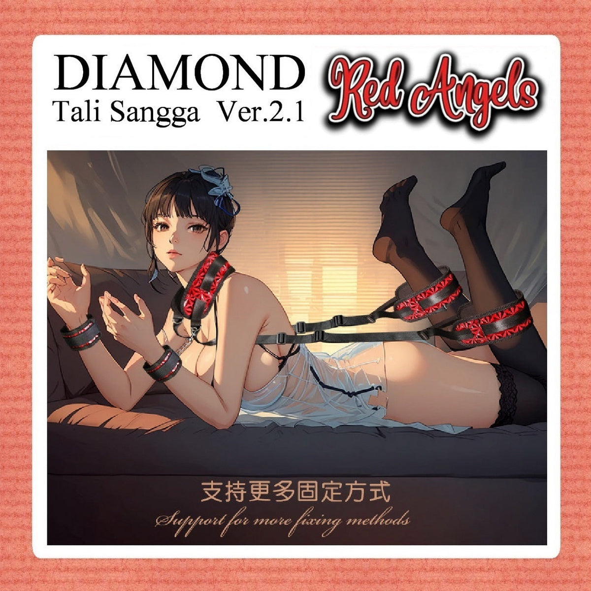 Pekalongan Midnight Diamond Tali Sangga Ver 2 Leher - Paha - Tangan Premium