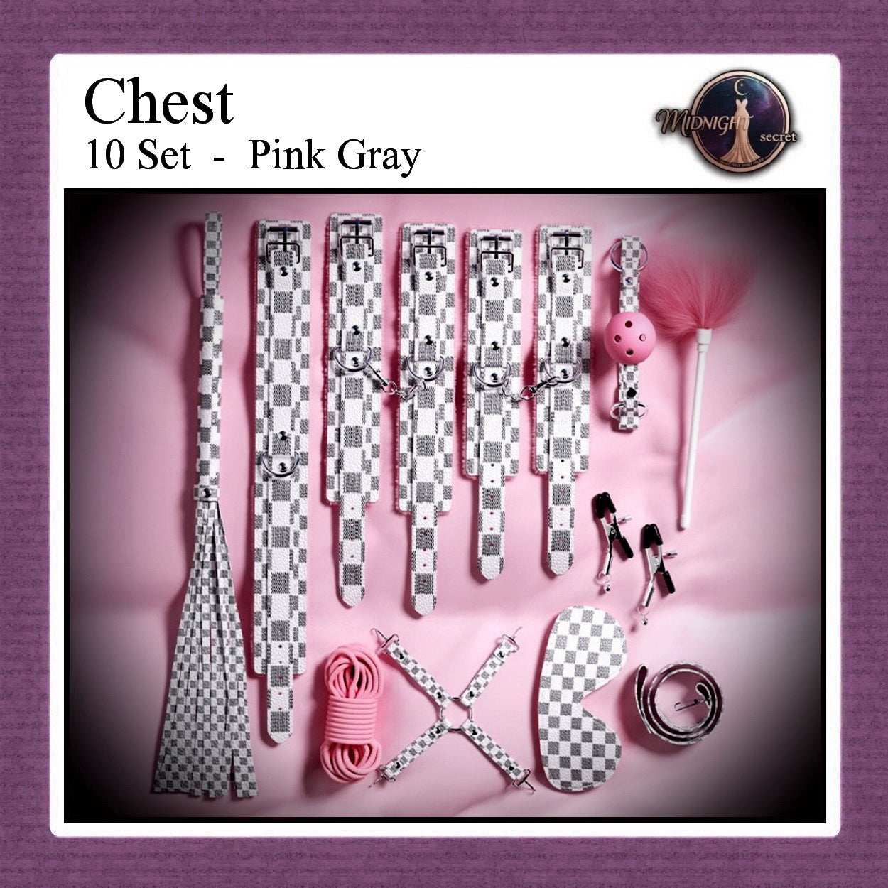 Pekalongan Midnight Set Premium BDSM Fashion Toys CHESS / CATUR