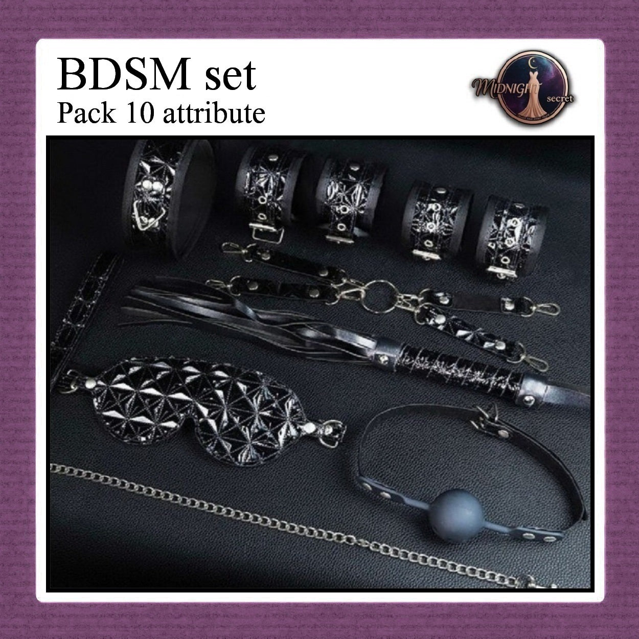 Pekalongan Midnight Set Premium BDSM Fashion Toys DIAMOND