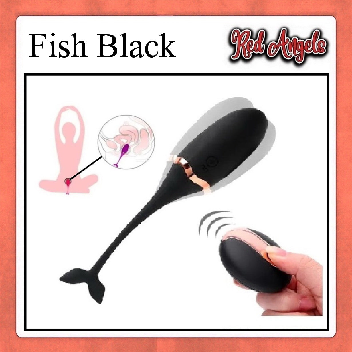 Pekalongan Red Angels Vibrator Fish Charge 3 Warna