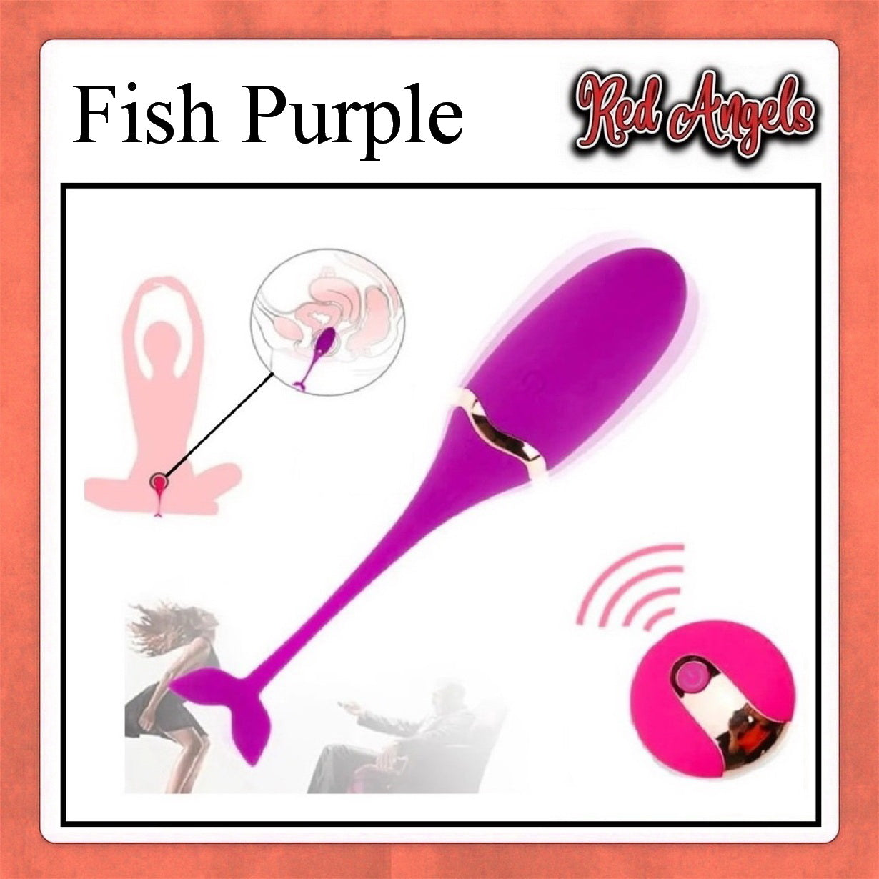 Pekalongan Red Angels Vibrator Fish Charge 3 Warna