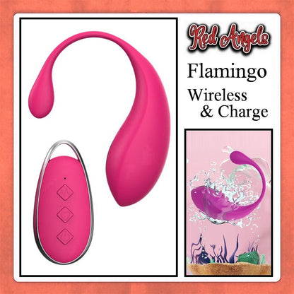 Pekalongan Red Angles Flamingo Remote Charge Purple Or Pink