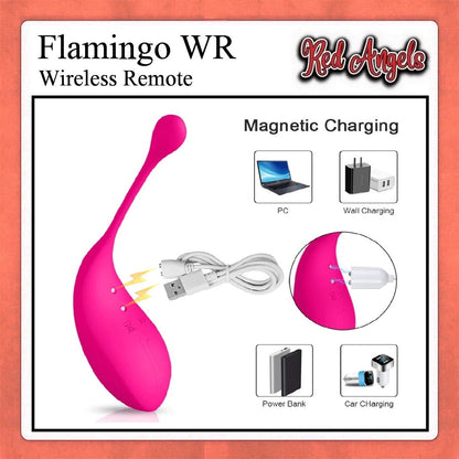 Pekalongan Red Angles Flamingo Remote Charge Purple Or Pink