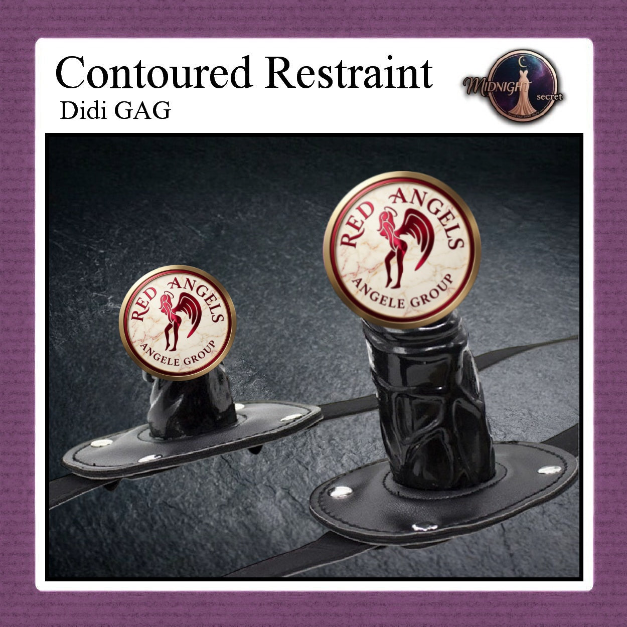 Pekalongan Midnight Mouth GAG - Contaured Restraint DIDI - Aksesoris BDSM