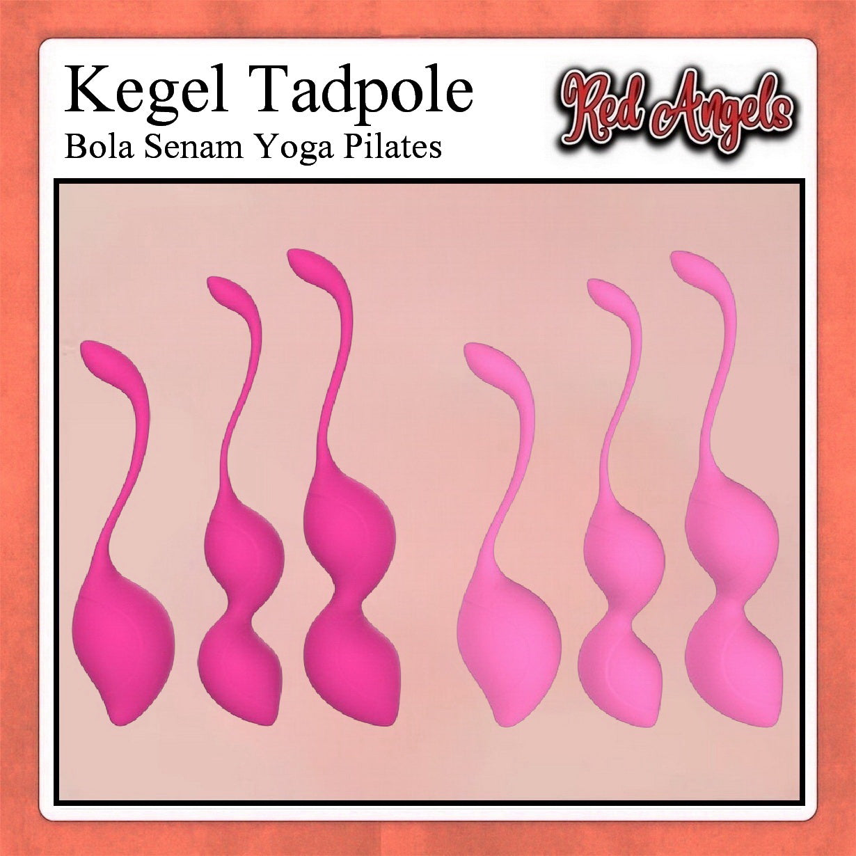 Pekalongan Red Angels Kegel Cebong Set 3 Bola Cebong