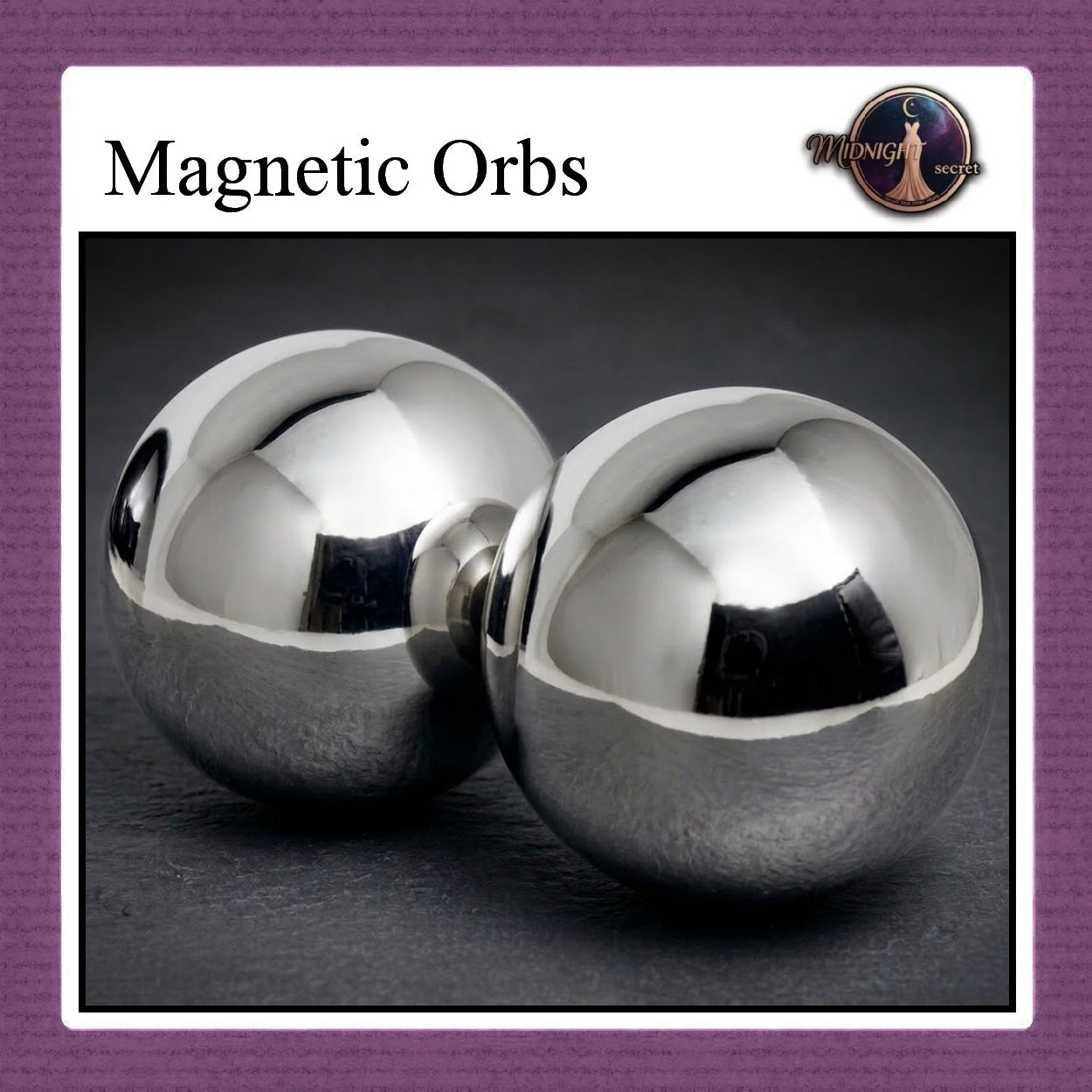 Pekalongan Midnight Magnetic Orbs - Sepasang Bola Magnet Stimulasi Kejut