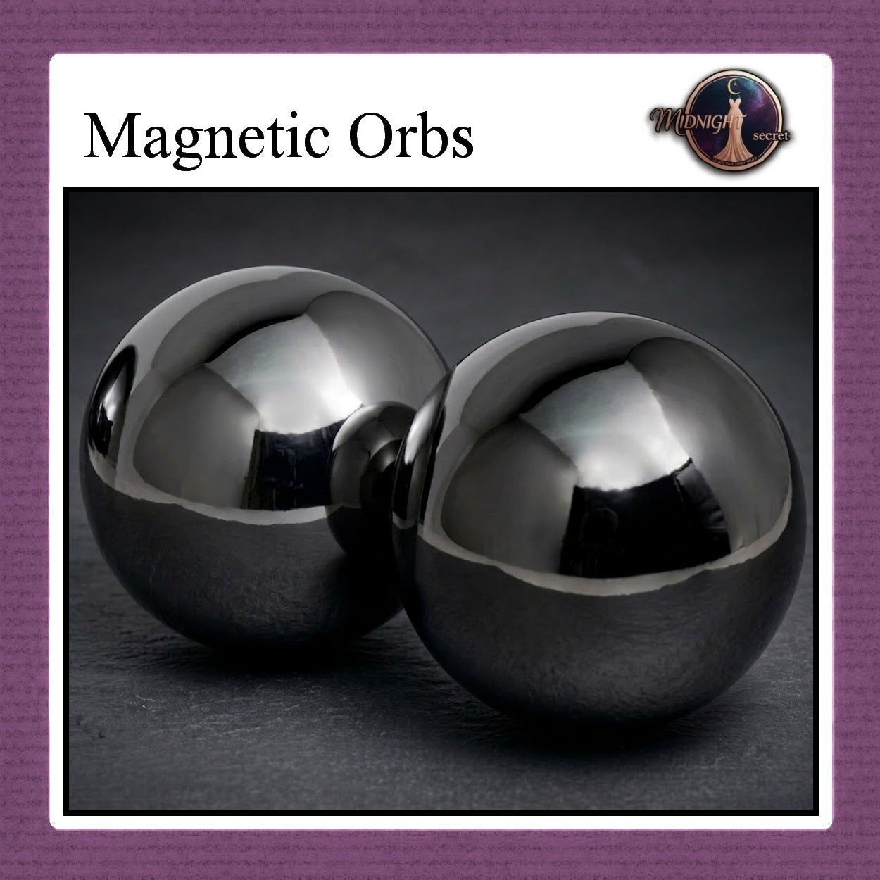 Pekalongan Midnight Magnetic Orbs - Sepasang Bola Magnet Stimulasi Kejut