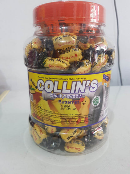 Permen Collin's / Collins Quality Sweets / Kembang Gula Rasa Kacang / Butternut Candy / Permen Manis