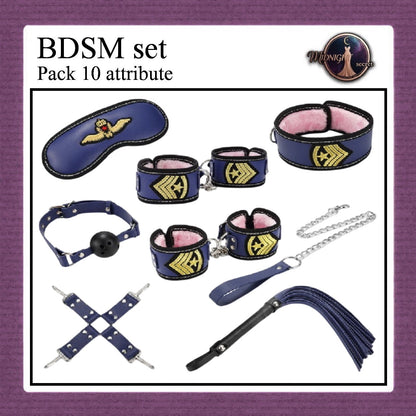Midnight Set Premium BDSM Fashion Toys Seragam Tema Police Perawat Pramugari Militer