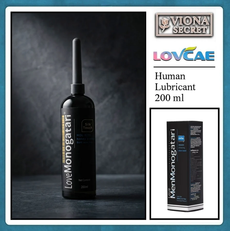 Midnight Monogatari Funnel 200ml - Human Lubricant LovCae Pelumas Intim