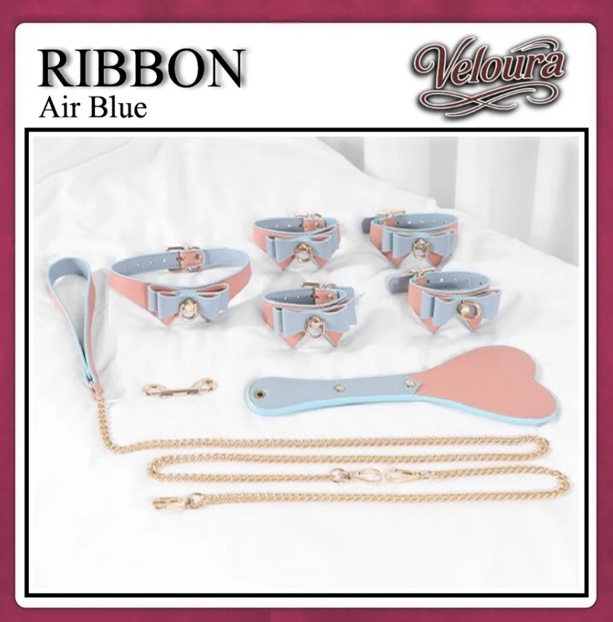 Midnight Set Premium BDSM Fashion Toys RIBBON Blue