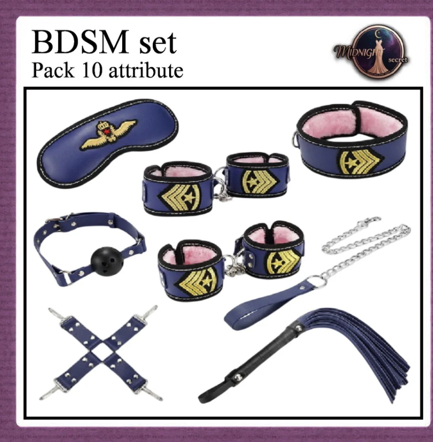 Midnight Set Premium BDSM Fashion Toys Seragam Tema Police Polisi