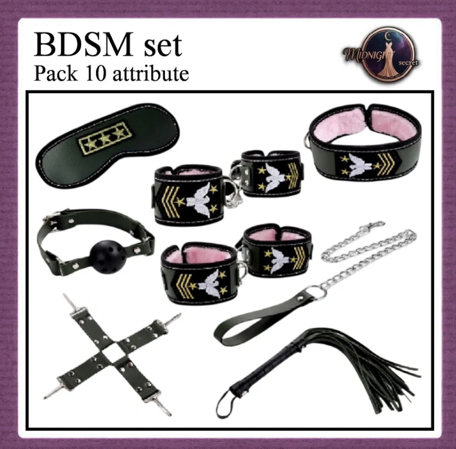 Midnight Set Premium BDSM Fashion Toys Seragam Tema Militer Pasukan Tentara TNI