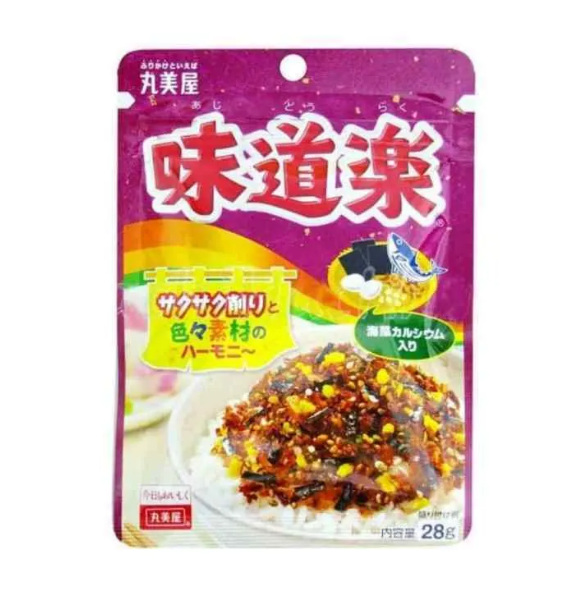Marumiya Aji Doraku Furikake / Bumbu Tabur Topping / Nasi Makanan / Rice Topping Japan Ayam Original