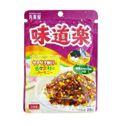 Marumiya Aji Doraku Furikake / Bumbu Tabur Topping / Nasi Makanan / Rice Topping Japan Ayam Original