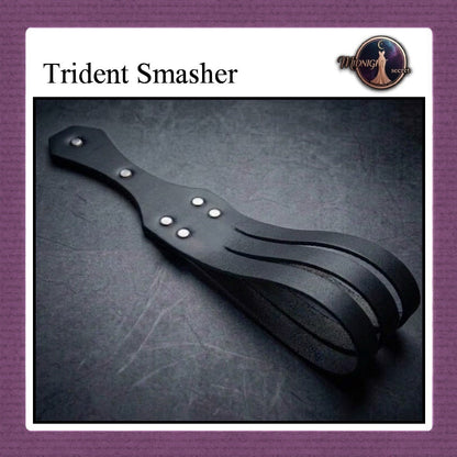 Midnight Smasher & Slapper Paddle - PU Leather Impact