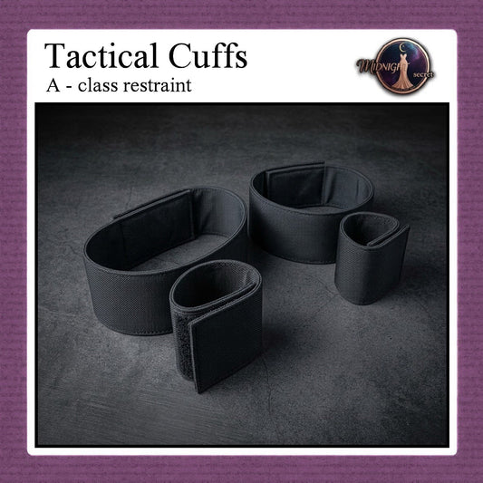 Pekalongan Midnight Tactical Cuffs - A class restraint - Aksesoris BDSM