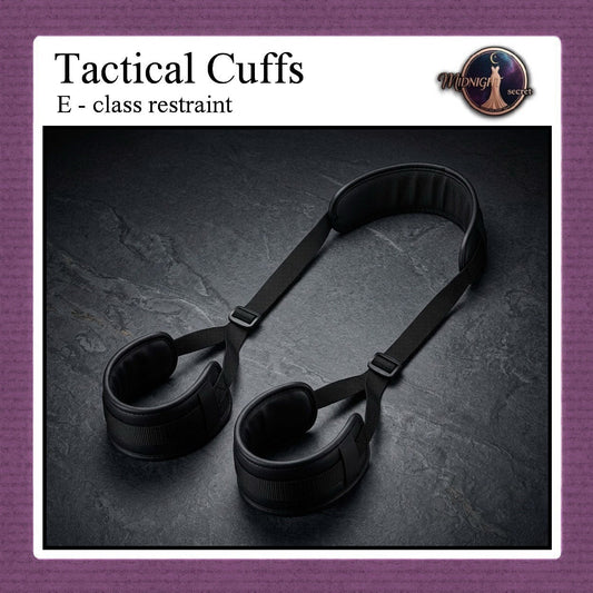 Pekalongan Midnight Tactical Cuffs - E class restraint - Aksesoris BDSM