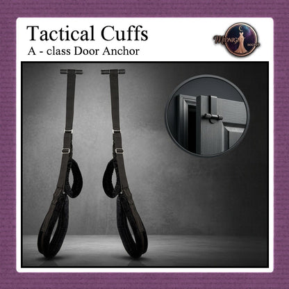 Pekalongan Midnight Tactical Cuffs - Door Anchor System - A class restraint - Aksesoris BDSM Pintu