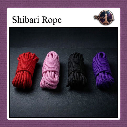 Pekalongan Midnight Shibari Rope - Tali 5 Meter - Lembut & Kuat - Aksesoris BDSM