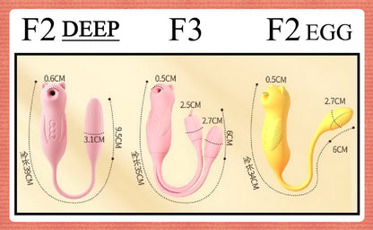 Pekalongan Red Angels VIbrator Tupai F2 DEEP PINK SMOOCH Limited Editon
