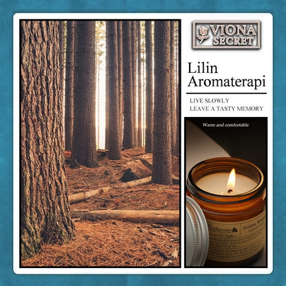 Pekalongan Lilin Aromaterapi Scented Candle Romantis , Wax 100gr / Pewangi Ruangan Aroma Relaksasi