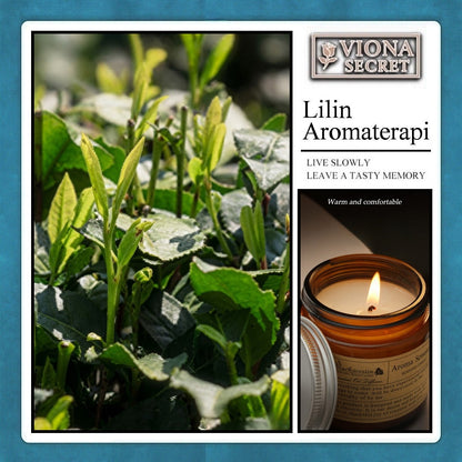 Pekalongan Lilin Aromaterapi Scented Candle Romantis , Wax 100gr / Pewangi Ruangan Aroma Relaksasi