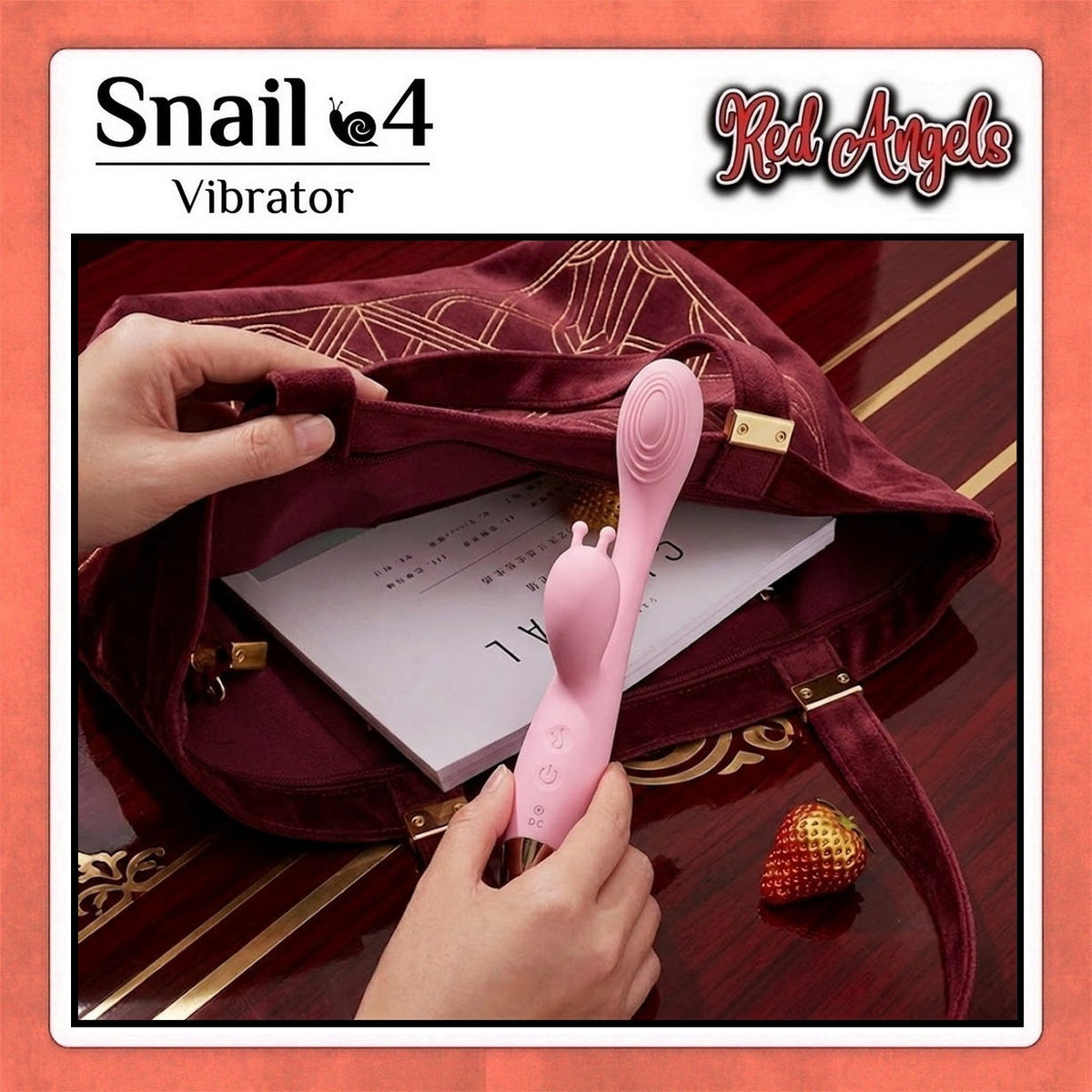 Pekalongan Red Angels Vibrator Snail 4 Charge