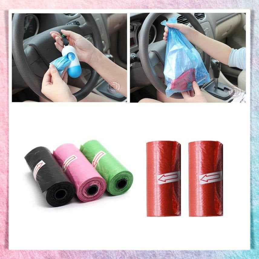 HR- Refill Poop Bag Organik Refil Kantong Plastik Diapers Pampers Kotoran Pet Kucing Kucing Popok Bayi