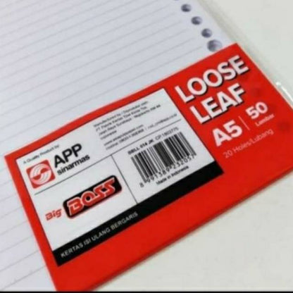 Pekanbaru Isi Binder Loose Leaf Bigboss