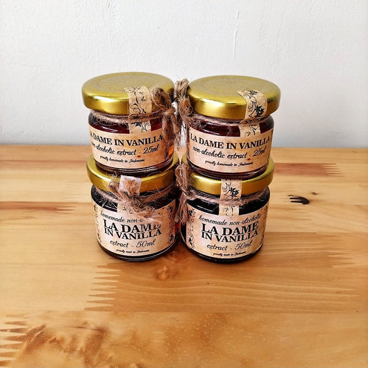 Pekanbaru La Dame In Vanilla Homemade Non-Alcoholic Vanilla Extract 25Ml / 50Ml