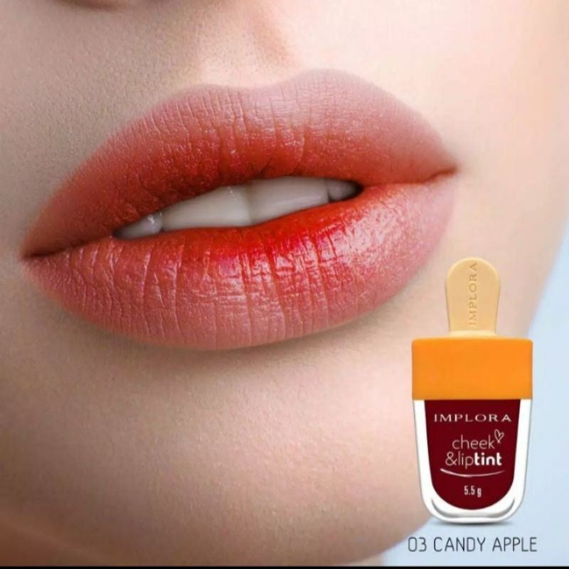 Pekanbaru Implora Liptint Matte/ Liptint Icecream Longlasting
