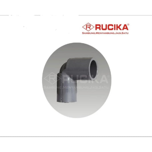 Pekanbaru Pipa Elbow / Knie Pvc Aw Rucika 3/4" X 90°