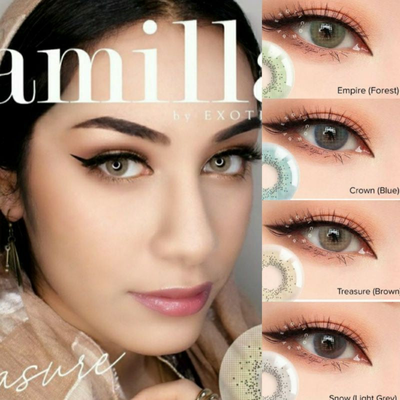 Pekanbaru Softlens Jamilla By X2  Normal Minus S.D -6.00 Softens Murah