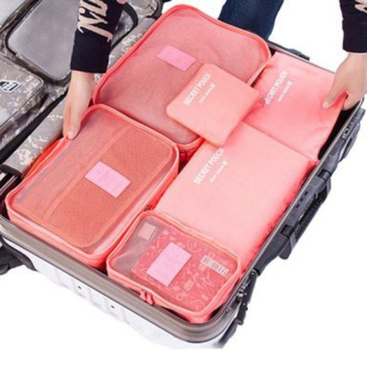 Pekanbaru Travel 6 In 1 Bag Set Storage Organizer Koper / Tas